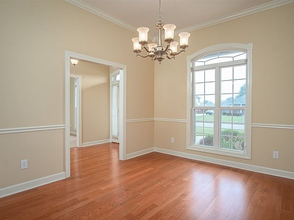 Dining Room This is the dining room and is located to the left as you enter through the front door at the foyer.