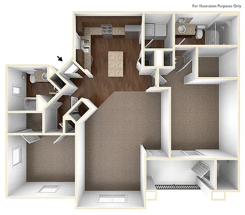 Floor plan Mellizo