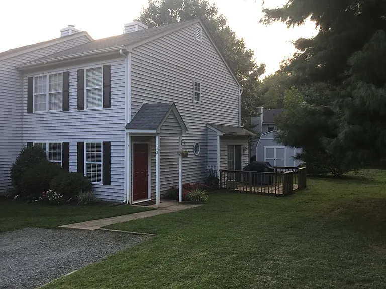 Deck, yard and shed