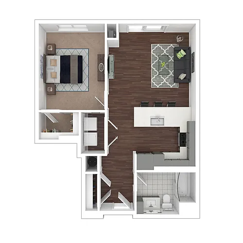Floor plan 1C