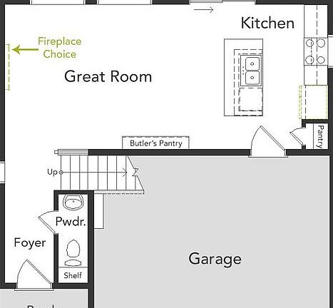 Rendering of Percheron 1st Floor