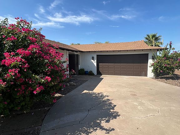 Outside view of garage