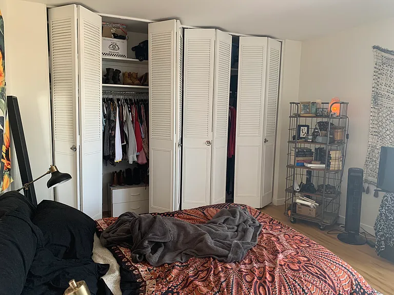 Primary bedroom with two spacious closets