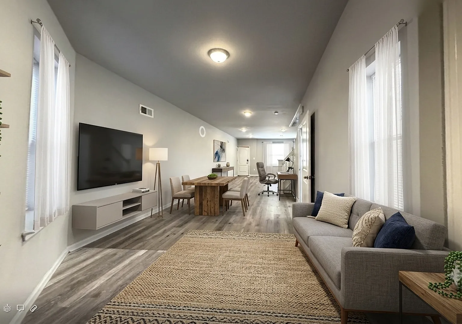 Modern 3-Bed, 1.5-Bath Two-Story Home in West Philadelphia — Photo 2