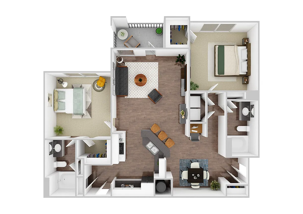 Floor plan B1