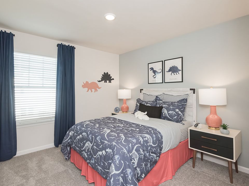 The Lancaster floorplan with the Lush White interior package modeled at Avalon.