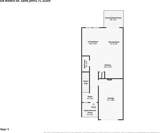 2 bed, 2.5 bath, 1296 sqft, $1,875 — Photo 2