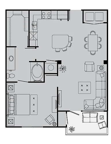 Floor plan B
