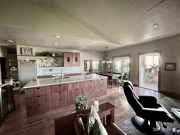 Kitchen and dining area.  