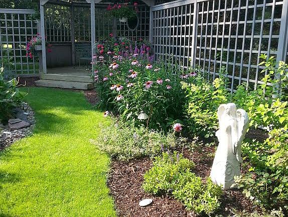 13x13 Gazebo- pond view