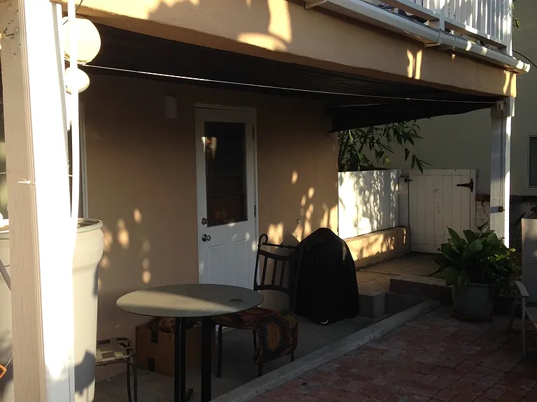 Left hand side entrance