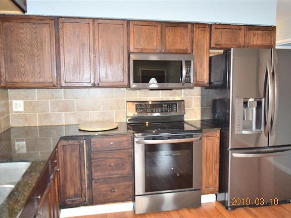 Newer stainless appliances and granite counter tops