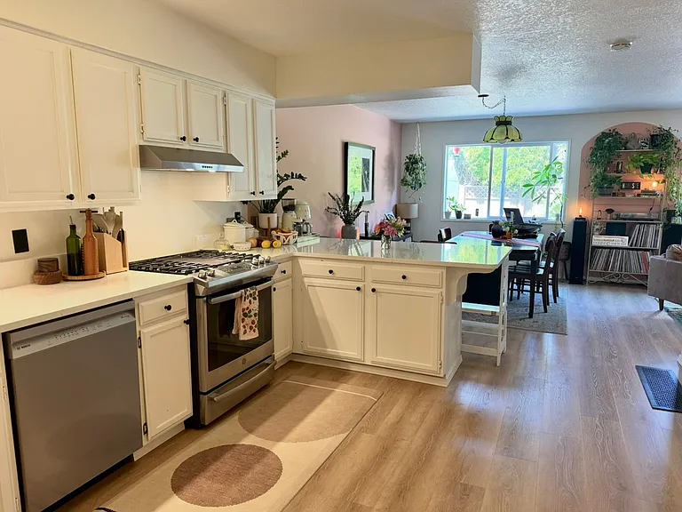 Kitchen and dining room