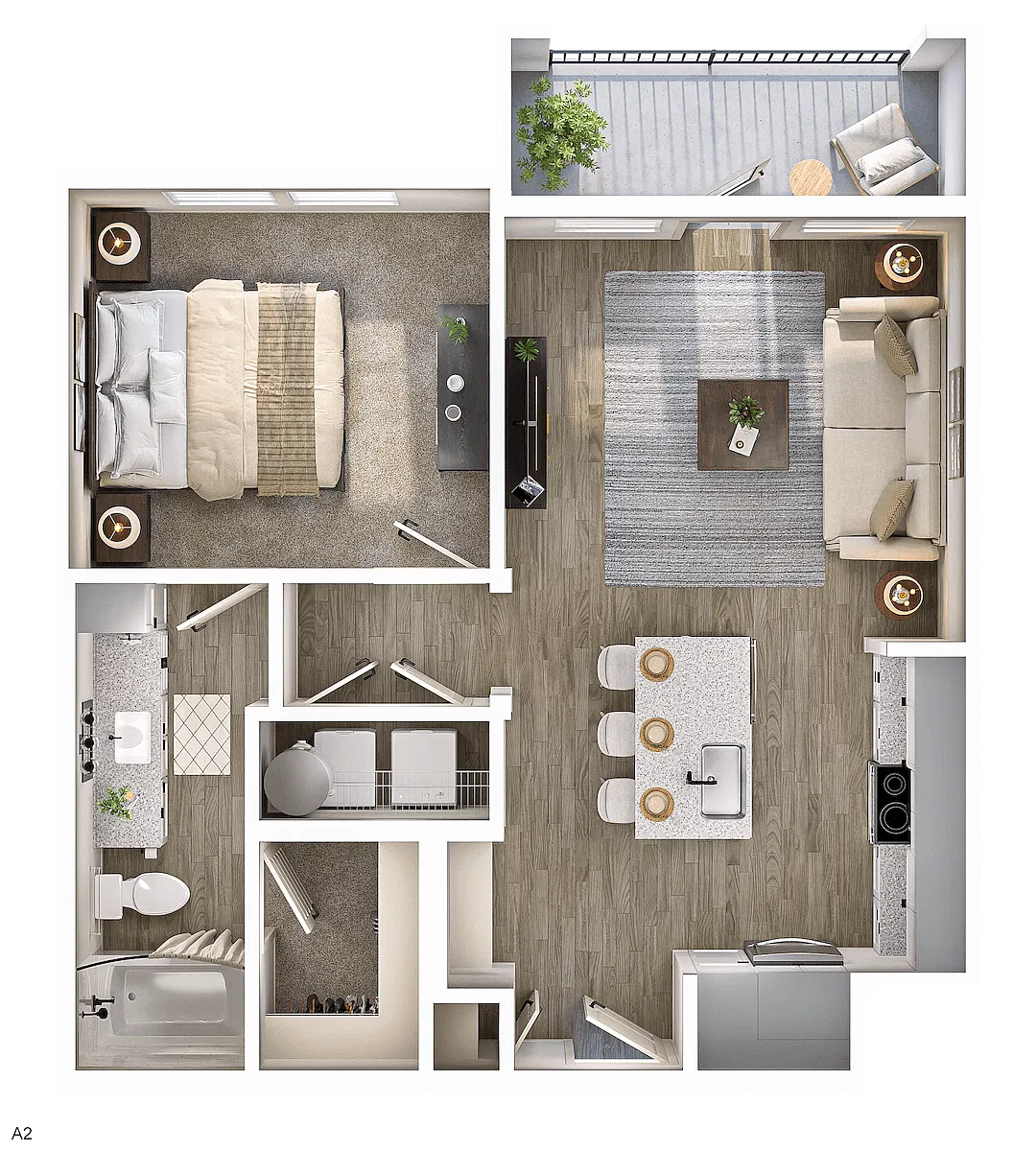Floor plan A2