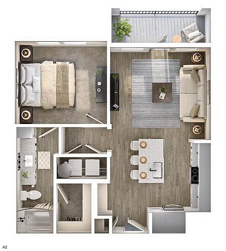 Floor plan A2
