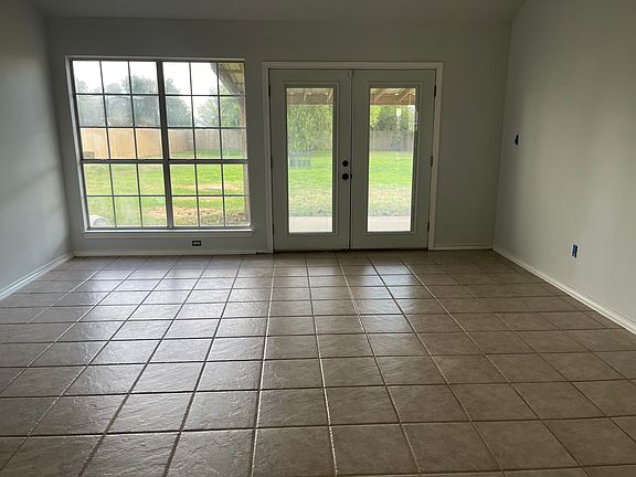 Living Room with backyard access