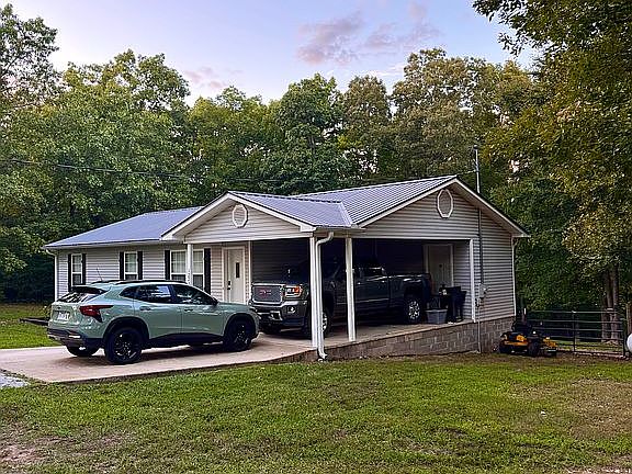 Carport area