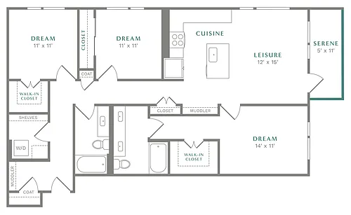 Floor plan C2