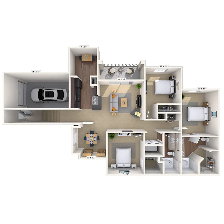 Floor plan Westchester II