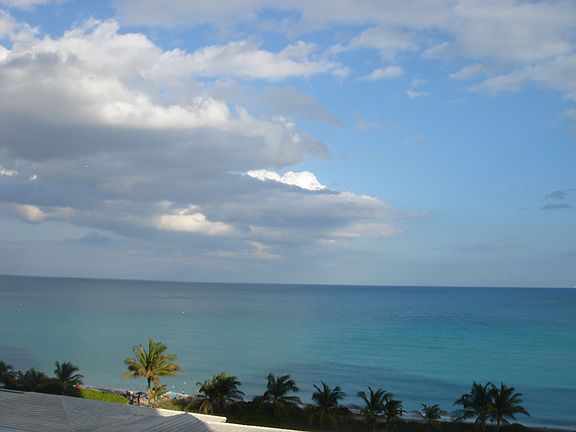 View from living room and dining room.