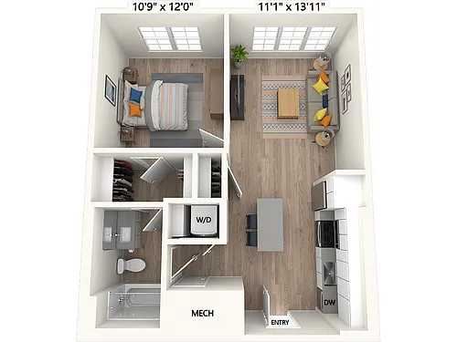 Floor plan AM09-Scheme II