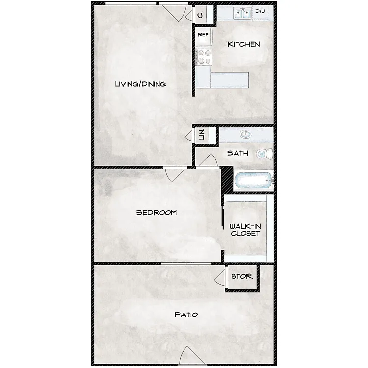 Floor plan A1