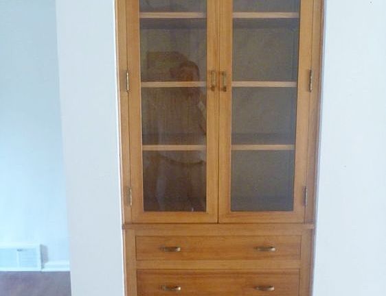 Built in China Cabinet in Dining Room