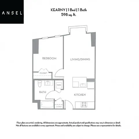 Floor plan Kearny