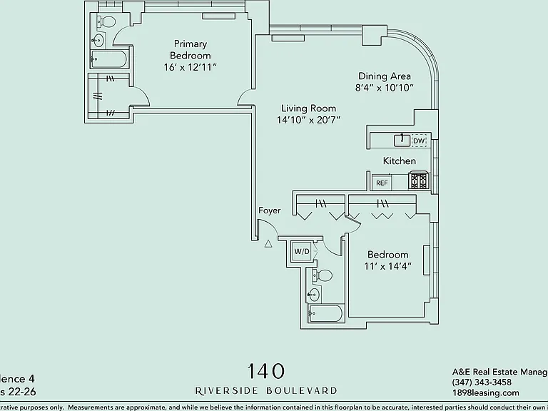 140 Riverside Blvd #2204 — Photo 2