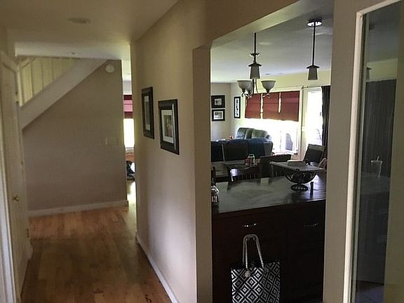 View from mud room thru hous