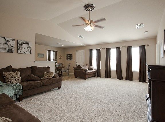 Spacious living room with lots light