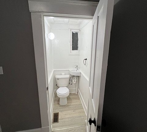 Half bathroom-first floor