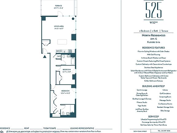 2nd image of 525 W 52nd St #16GN