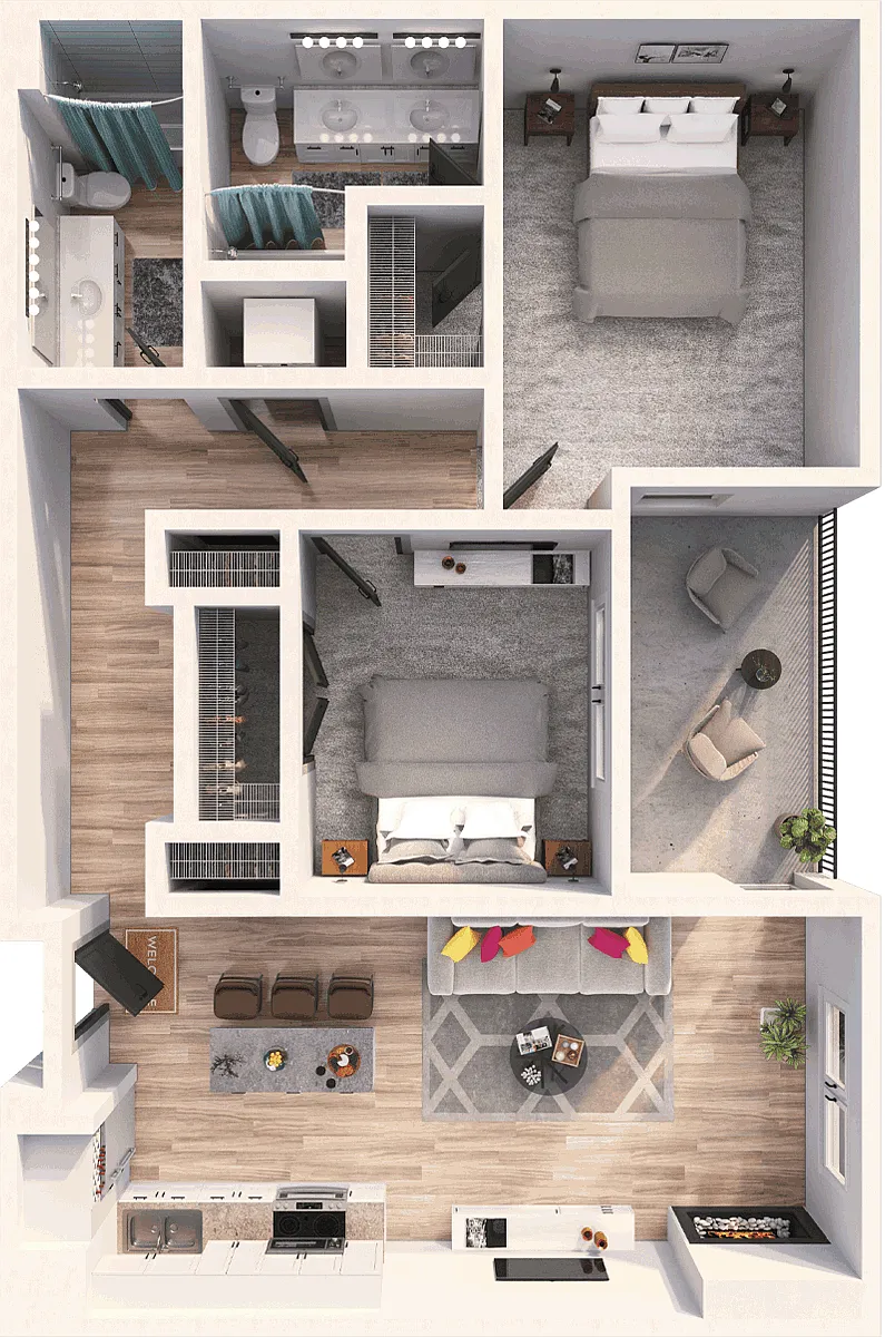 Floor plan Mulberry
