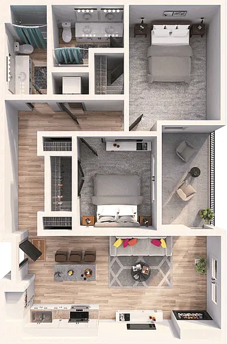 Floor plan Mulberry