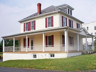 Front of residence