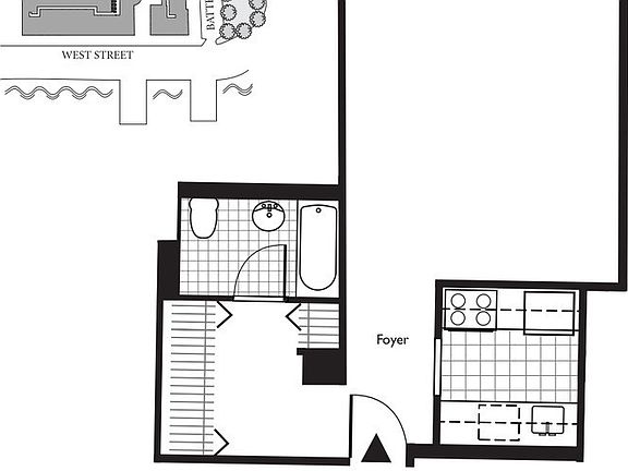 2nd image of 1 West St APT 2433