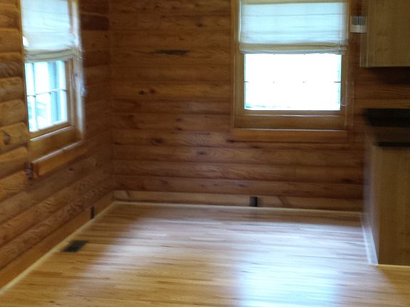 Dining with vaulted ceiling