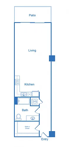 Floor plan Studio_0A