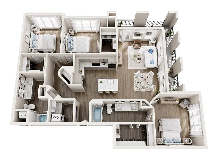 Floor plan C4A