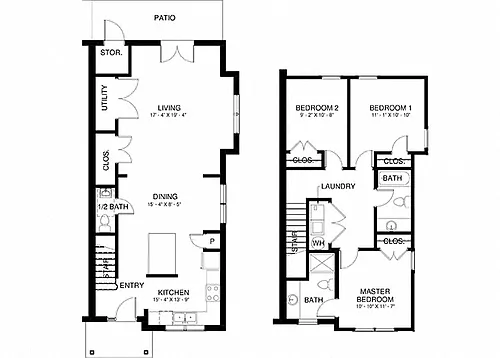 Floor plan Townhouse