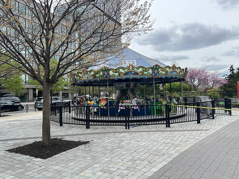 carousel nearby (recent photo)