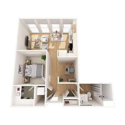 Floor plan Jupiter