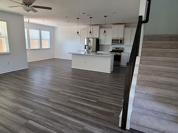 Downstairs living space