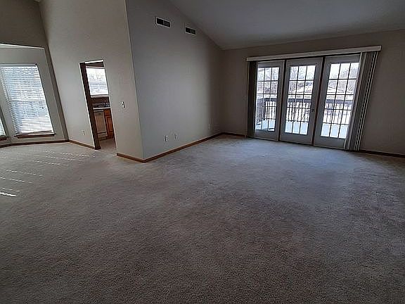 Living Room with Deck