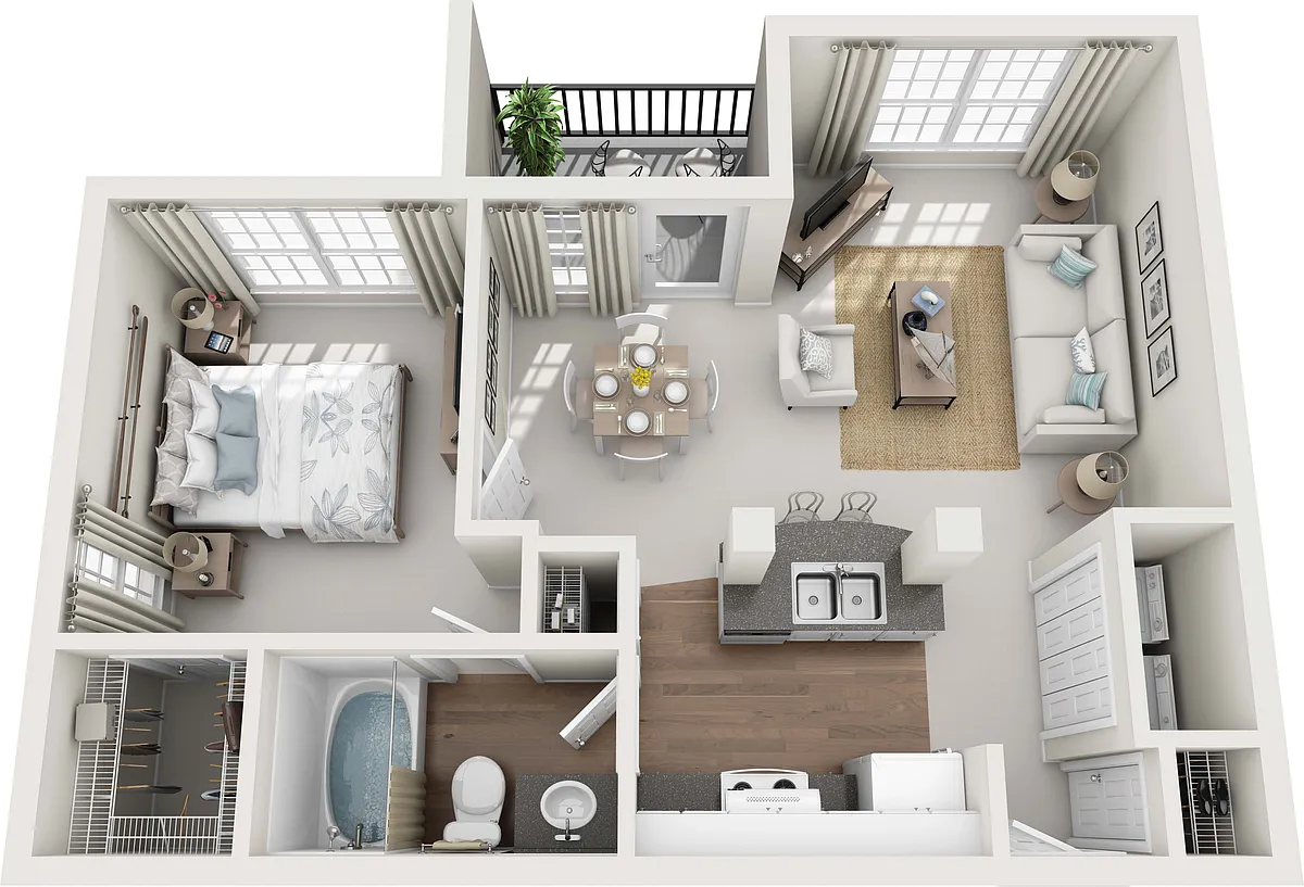Floor plan A1