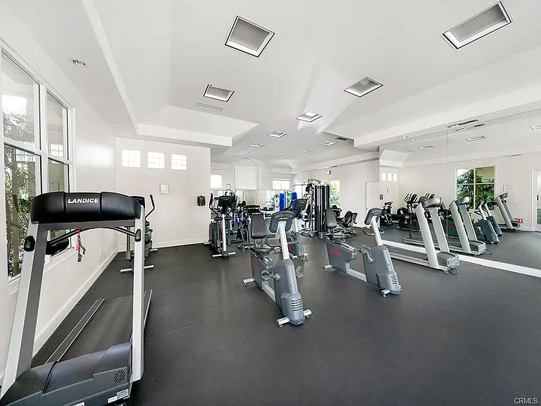 Gym area is part of HOA Facility