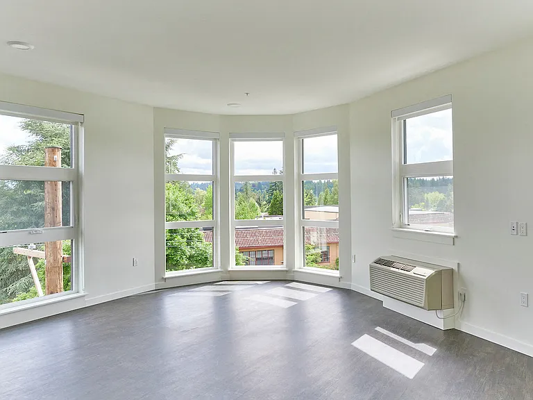 Multnomah Station Apartments living room