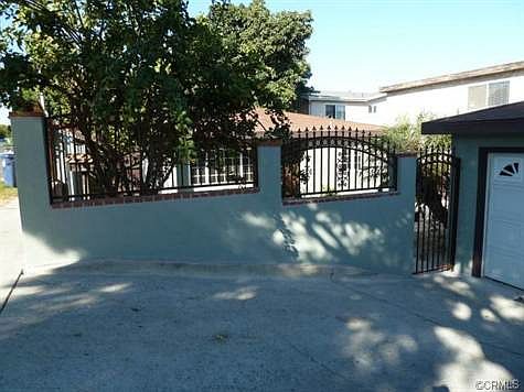 front gate to the back house