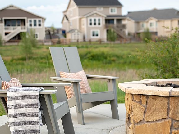 Cozy up next to the firepit and watch the stars.